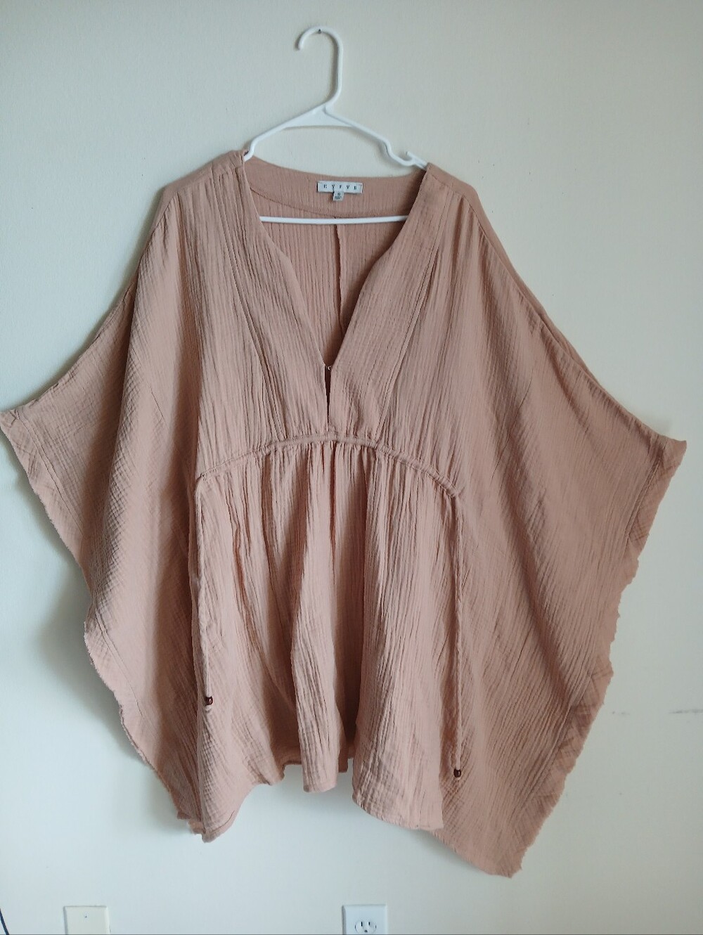 HYFVE Cotton Bohemian Hippy Oversized Beach Cover Up Small - Picture 2 of 12